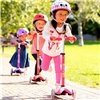 Дитячий триколісний самокат Micro Mini Deluxe Рожевий, 2 років+