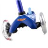 Детский трехколесный самокат Micro Mini Deluxe Синий, 2 лет+