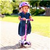 Детский трехколесный самокат Micro Mini Deluxe Фиолетовый, 2 лет+