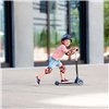 Детский трехколесный самокат Micro Mini Deluxe Черный, 2 лет+