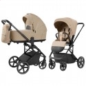 Детская коляска 2 в 1 Carrello Alfa 2025 CRL-6522 Natural Beige