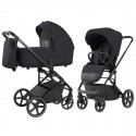Детская коляска 2 в 1 Carrello Alfa 2025 CRL-6522 Rock Black