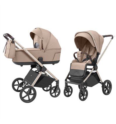Детская коляска 2 в 1 Carrello Ultra CRL-6527 Floral Beige