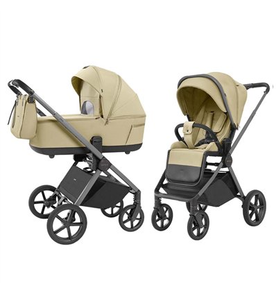 Детская коляска 2 в 1 Carrello Ultra CRL-6527 Soft Beige