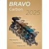 Прогулочная коляска Carrello Bravo Carbon CRL-5530 Deep Black