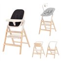 Стільчик для годування Carrello Ergo CRL-16701 Obsidian Black
