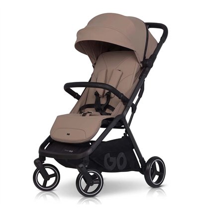 Прогулянкова коляска EasyGo Hero Ebony, golden beige