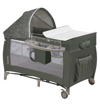 Манеж ліжечко Lionelo Sven Plus Beige Olive