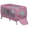Манеж ліжечко Lionelo Stefi Plus Pink Magnolia