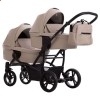 Універсальна коляска для двійні Bebetto B 42 PRO бежева
