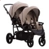 Універсальна коляска для двійні Bebetto B 42 PRO бежева