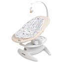 Шезлонг-гойдалка для малюка 2 в 1 Caretero Noco Beige