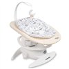 Шезлонг-качели для малыша 2 в 1 Caretero Noco Beige