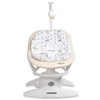 Шезлонг-гойдалка для малюка 2 в 1 Caretero Noco Beige