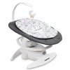 Шезлонг-гойдалка для малюка 2 в 1 Caretero Noco Graphite