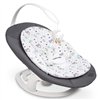 Шезлонг-гойдалка для малюка 2 в 1 Caretero Noco Graphite