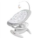 Шезлонг-качели для малыша 2 в 1 Caretero Noco Grey