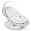 Шезлонг-качели для малыша 2 в 1 Caretero Noco Grey