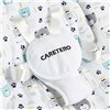 Шезлонг-качели для малыша 2 в 1 Caretero Noco Grey