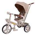 Велосипед трехколесный Tilly Flash T-3812 Dark Beige