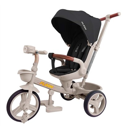 Велосипед трехколесный Tilly Flash T-3812 Dark Grey