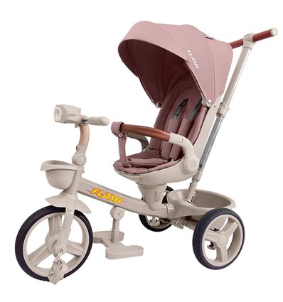 Велосипед трехколесный Tilly Flash T-3812 Pink