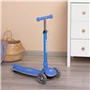 Детский трехколесный самокат Toyz (Caretero) Carbon Light Blue, 3 лет+