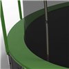 Батут FitToSky 183 см, модель 2022 с внутренней сеткой и лестницей зеленый