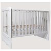 Детская кроватка Дубок Lux с ящиком 9803-DL-01, белая