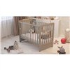 Детская кроватка Дубок Lux с ящиком 9803-DL-01, капучино