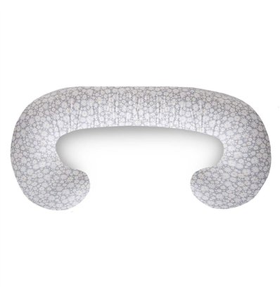 Подушка для беременных Ceba Physio Duo W-705-000-744, Chamomile, светло-серая