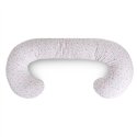 Подушка для вагітних Ceba Physio Duo W-705-000-745, Forget-me-not, білий/рожевий
