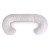 Подушка для вагітних Ceba Physio Duo W-705-000-745, Forget-me-not, білий/рожевий