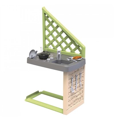 Літня кухня Smoby Life 810926 для будинку з аксесуарами, 2+