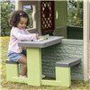 Столик Smoby Life 810927 для пикника с лавочками для дома, 2+