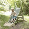 Дитяча гірка з водним ефектом Smoby Life 820304 Подвійна хвиля, довжина 230 см