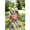 Детская горка с водным эффектом Smoby Life 820510 зелено-бежевая, длина 150 см