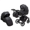 Детская коляска 2 в 1 Adamex Nola Eco SA-2 черная