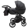 Детская коляска 2 в 1 Adamex Nola Eco SA-2 черная