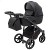Детская коляска 2 в 1 Adamex Nola Eco SA-2 черная