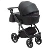 Детская коляска 2 в 1 Adamex Nola Eco SA-2 черная