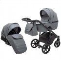 Дитяча коляска 2 в 1 Adamex Nola Eco SA-32 сіра