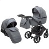 Детская коляска 2 в 1 Adamex Nola Eco SA-32 серая