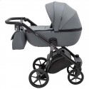 Детская коляска 2 в 1 Adamex Nola Eco SA-32 серая
