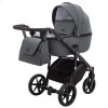 Детская коляска 2 в 1 Adamex Nola Eco SA-5 графитовая