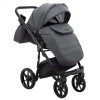 Детская коляска 2 в 1 Adamex Nola Eco SA-5 графитовая