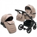 Детская коляска 2 в 1 Adamex Nola Eco SA-9 темный капучино