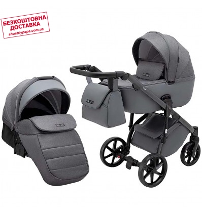 Детская коляска 2 в 1 Adamex Nola Natura 10 stone