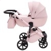 Детская коляска 2 в 1 Adamex Nola Natura 2 rose