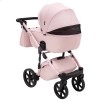 Детская коляска 2 в 1 Adamex Nola Natura 2 rose